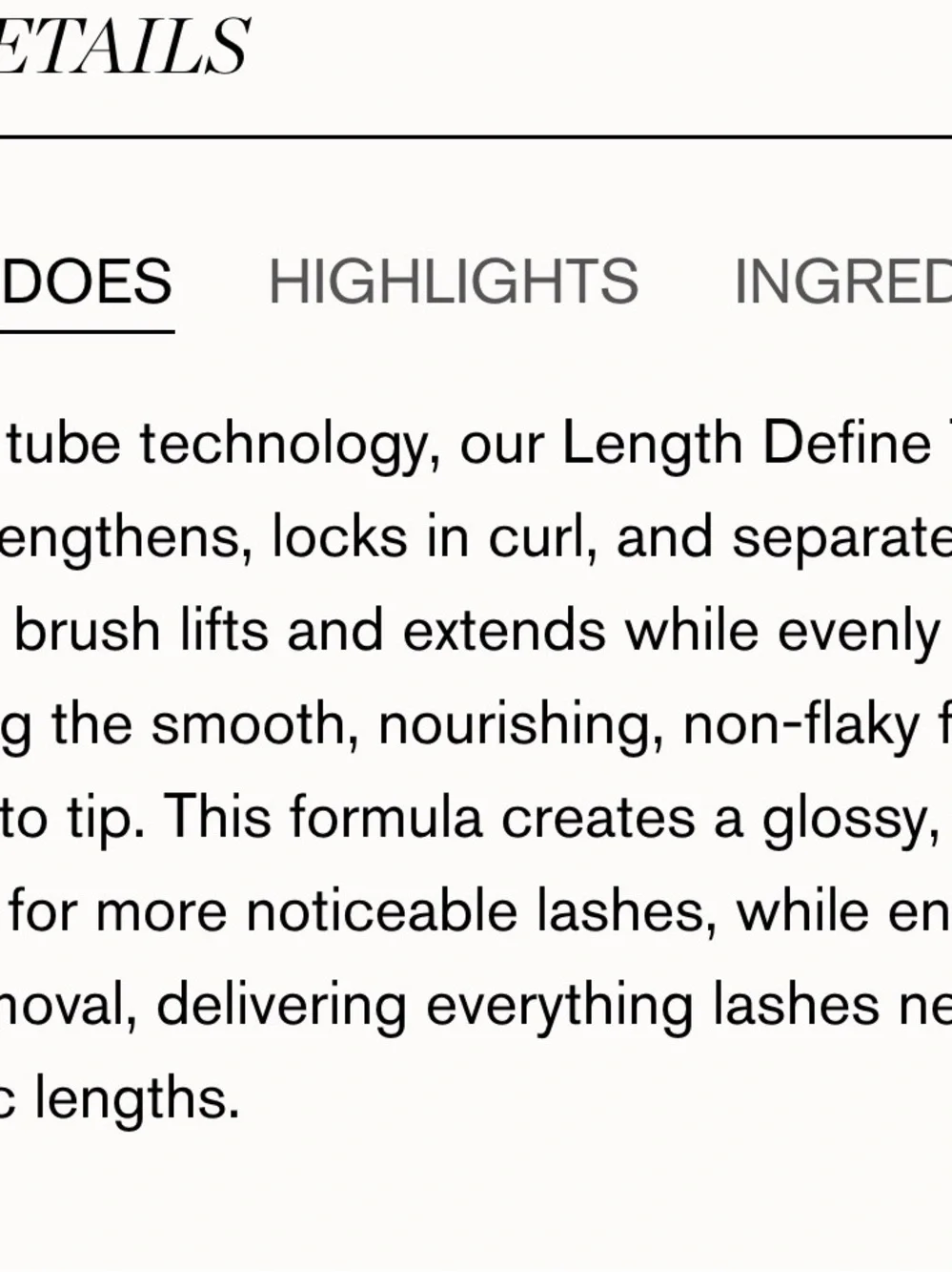 RevitaLash Cosmetics Length Define tubing Mascara - Black